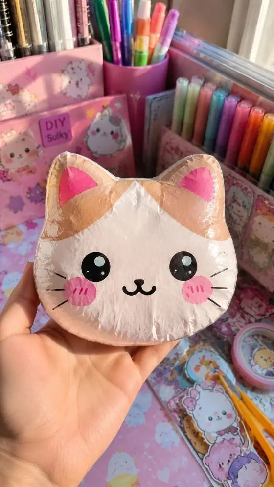 Exemplo de Fofuras de Papel montado 1