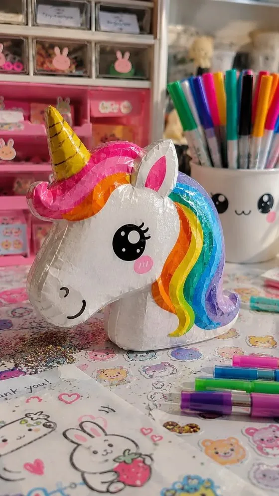 Exemplo de Fofuras de Papel montado 4